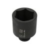Nasadka udarowa, sześciokątna 1" bardzo długa 70mm CrMo d.125mm, Waryński