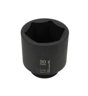 Nasadka udarowa, sześciokątna 1" bardzo długa 90mm CrMo d.135mm, Waryński