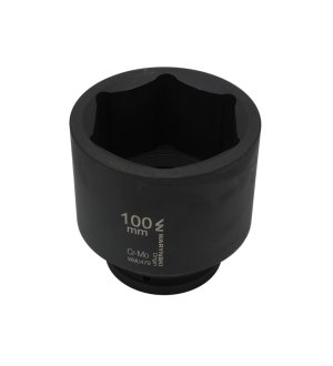 Nasadka udarowa, Sześciokątna 1" bardzo długa 100mm CrMo d.135mm, Waryński