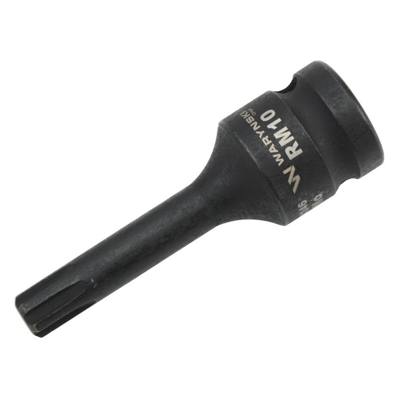 Nasadka udarowa, 1/2" ribe RM10 ze stali CrMo, Waryński