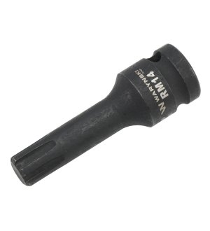 Nasadka udarowa, 1/2" ribe RM14 ze stali CrMo, Waryński