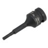 Nasadka udarowa 1/2", bit spline M5 ze stali CrMo, Waryński