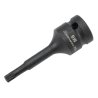 Nasadka udarowa 1/2", bit spline M6 ze stali CrMo, Waryński