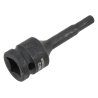 Nasadka udarowa 1/2", bit spline M8 ze stali CrMo, Waryński