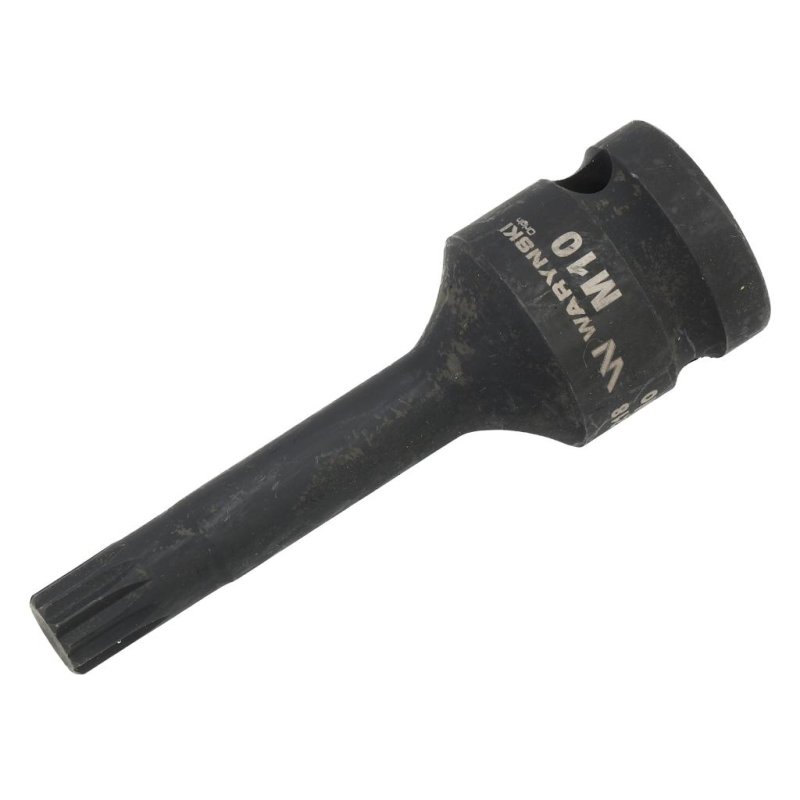 NASADKA UDAROWA BIT SPLINE ZE STALI CRMO WARYŃSKI WMU218 1/2 M10 50-52HRC