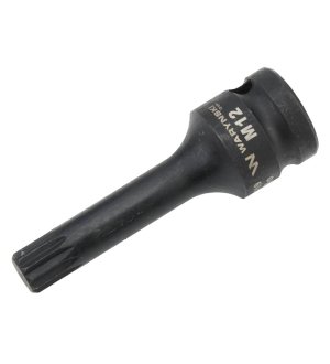 NASADKA UDAROWA BIT SPLINE ZE STALI CRMO WARYŃSKI WMU219 1/2 M12 50-52HRC