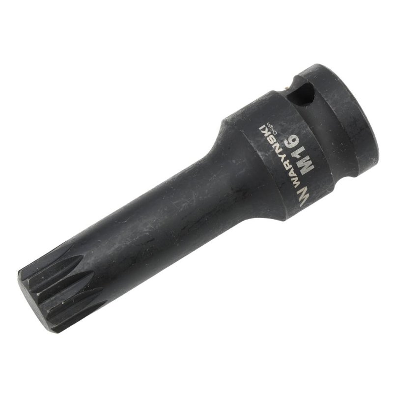 NASADKA UDAROWA BIT SPLINE ZE STALI CRMO WARYŃSKI WMU221 1/2 M16 50-52HRC