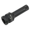 NASADKA UDAROWA BIT SPLINE ZE STALI CRMO WARYŃSKI WMU221 1/2 M16 50-52HRC