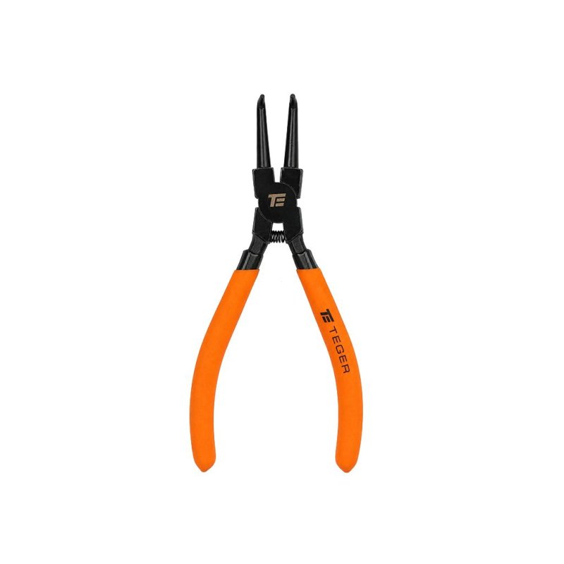 Szczypce segera do pierścieni osadczych, wewnętrzne odgięte 180 mm, Teger