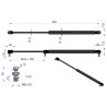 SIŁOWNIK DACHU MASSEY FERGUSON POLMO 3027294M1 3512 3514 4514 5314 5714