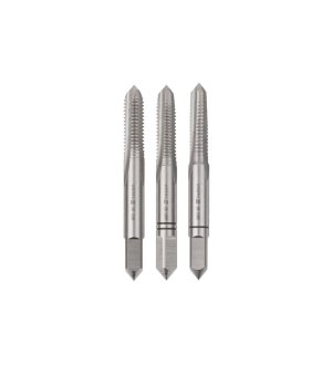 Komplet gwintowników ręcznych PROFESSIONAL, M6x1,00 (3 szt), (zdzierający, pośredni, wykańczający), stal M2, Teger