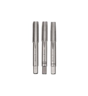 Komplet gwintowników ręcznych PROFESSIONAL, M8x1,25 (3 szt), (zdzierający, pośredni, wykańczający), stal M2, Teger