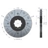 TARCZA HAMULCA FI NOWY TYP BIZON POLMO 5040240781 165 5040241720P