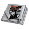 PLANDEKA MOCNA SREBRNA GRAMATURA TEGER 110G/M2 110GM2 2X3M T-PL2X3-MS