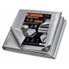 PLANDEKA MOCNA SREBRNA GRAMATURA TEGER 110G/M2 110GM2 6X10M T-PL6X10-MS