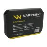 Zestaw nasadek udarowych, 3/8 cala przedłużanych z utwardzanej stali stopowej CrMo 12 elementów