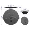 Talerz tarcza redlicy fi 400mm, mocowanie 5 / 105mm grubość 4mm, zastosowanie Amazone 961301, Waryński