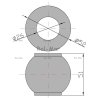 KULA PRZEGUBU URSUS 80450093/54660601 8045009354660601 C 25.7 C-385