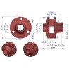 KOSZ SATELIT TYLNY MOST MASSEY FERGUSON URSUS ORYGINAŁ 3612128M1 1864872M1U