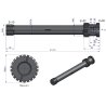WAŁ POŚRENI MASSEY FERGUSON URSUS ORYGINAŁ 1866661M91 1866533M1 1866533M1U