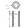 TULEJA MOCOWANIA ZĘBA ŁADOWACZA FI 50 TUR 880MM 5193-FT88N 5011050