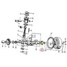 ODRZUTNIK TYLNY OLEJU URSUS 46503140 46.50.314.0 C-360 C-360.IN.0 C