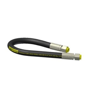 WĄŻ HYDRAULICZNY PRZEWÓD M18X1,5 PROSTE 4000MM DN10 1SN WARYŃSKI AA-10-4000