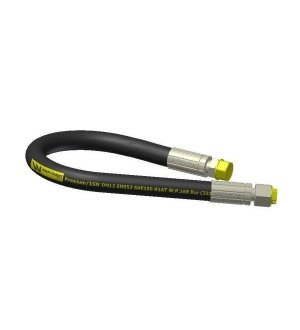 WĄŻ HYDRAULICZNY PRZEWÓD M22X1,5 PROSTE 630MM DN12 1SN WARYŃSKI AB-13-630