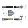 WĄŻ HYDRAULICZNY PRZEWÓD 250 BAR DN16 2SN KĄTOWA BIZON WARYŃSKI 5050900130