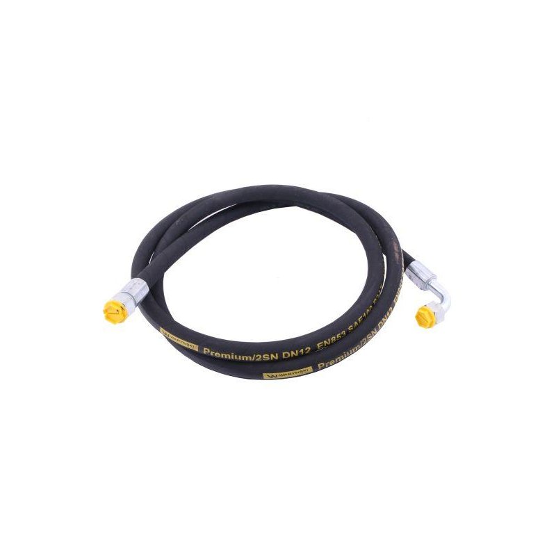 WĄŻ HYDRAULICZNY PRZEWÓD 275 BAR M22X1,5 1500MM WARYŃSKI DN12-12SN STOPNI