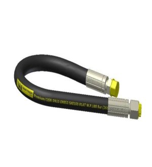 WĄŻ HYDRAULICZNY PRZEWÓD M18X1,5 PROSTE 1300MM DN10 1SN WARYŃSKI AB-10-1300