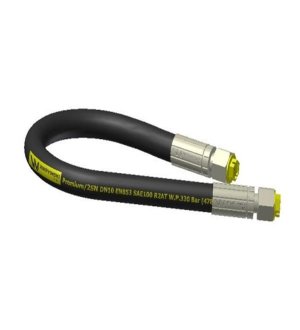 WĄŻ HYDRAULICZNY PRZEWÓD M18X1,5 PROSTE 1400MM DN10 2SN WARYŃSKI AA-10-1400