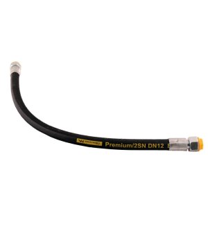 WĄŻ HYDRAULICZNY PRZEWÓD M22X1,5 PROSTE 630MM DN12 2SN WARYŃSKI AA-13-630