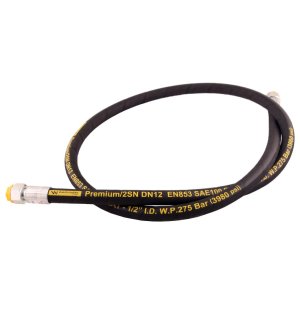 WĄŻ HYDRAULICZNY PRZEWÓD M22X1,5 PROSTE 1800MM DN12 2SN WARYŃSKI AA-13-1800