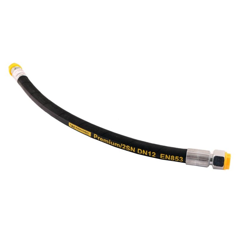 WĄŻ HYDRAULICZNY PRZEWÓD M22X1,5 500MM DN12 2SN WARYŃSKI 7214/07-103/0.