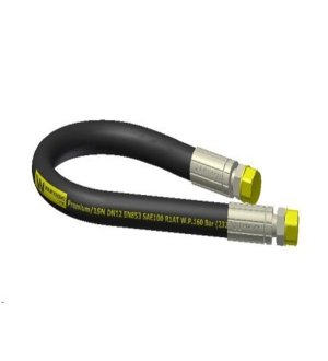 WĄŻ HYDRAULICZNY PRZEWÓD M22X1,5 PROSTE 1000MM DN12 1SN WARYŃSKI BB-13-1000