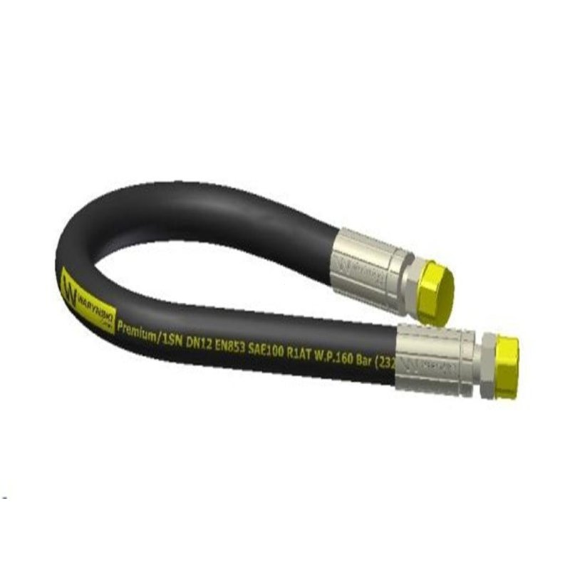 WĄŻ HYDRAULICZNY PRZEWÓD M22X1,5 500MM DN12 2SN WARYŃSKI 7214/07-089/0