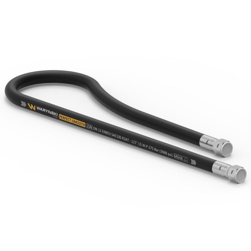WĄŻ HYDRAULICZNY GŁADKI Z USZCZELNIENIEM - WARYŃSKI W-AA-13-1000/2P-PS