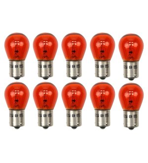 Żarówka Orange 12V 21W Orange BAU15s TEGER, (sprzedawane po 10)