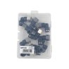 Kolanko wtykowe tekalan (90 stopni) z gwintem wewnętrznym 8mm x 1/4" TEGER, (sprzedawane po 10)