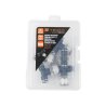 Trójnik wtykowy tekalan (typ T) z gwintem zewnętrznym (teflon) u góry 6mm x 1/2" TEGER, (sprzedawane po 5)