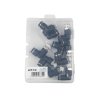 Kolanko wtykowe tekalan (90 stopni) z gwintem zewnętrznym (teflon) 8mm x 1/4" TEGER, (sprzedawane po 10)