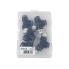 Trójnik wtykowy tekalan (typ T) z gwintem zewnętrznym (teflon) z boku 10mm x 1/4" TEGER, (sprzedawane po 5)