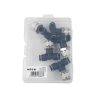 Trójnik wtykowy tekalan (typ T) z gwintem zewnętrznym (teflon) u góry 8mm x 1/2" TEGER, (sprzedawane po 5)