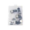 Kolanko wtykowe tekalan (90 stopni) z gwintem wewnętrznym 10mm x 1/2" TEGER, (sprzedawane po 5)