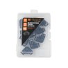 Kolanko wtykowe tekalan (90 stopni) 8mm TEGER, (sprzedawane po 10)