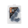 Kolanko wtykowe tekalan (90 stopni) redukcyjne 12mm x 8mm TEGER, (sprzedawane po 5)