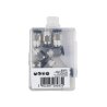 Złączka prosta wtykowa tekalan z gwintem zewnętrznym (teflon) 4mm x 1/8" TEGER, (sprzedawane po 10)