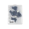 Trójnik wtykowy tekalan (typ Y) z gwintem zewnętrznym (teflon) 8mm x 3/8" TEGER, (sprzedawane po 5)