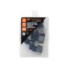 Kolanko wtykowe tekalan (90 stopni) z gwintem wewnętrznym 6mm x 3/8" TEGER, (sprzedawane po 5)